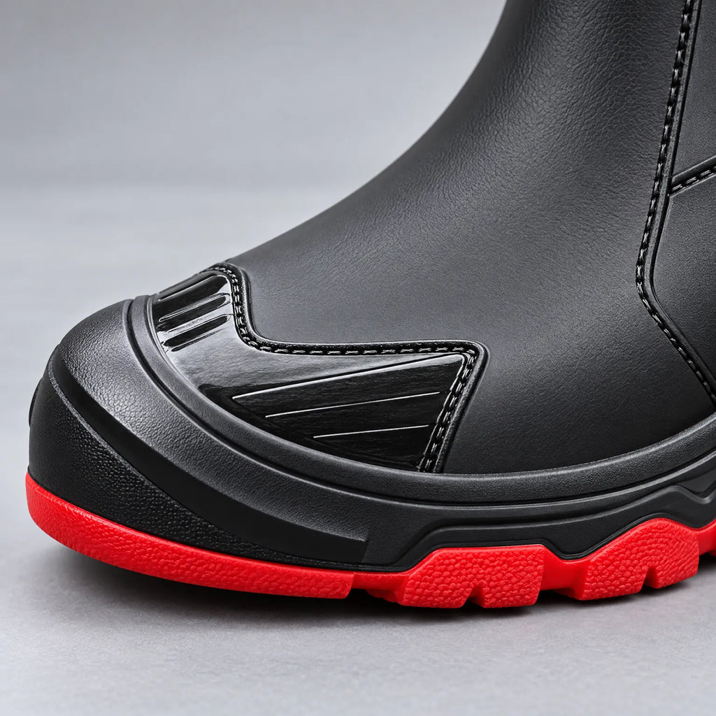Trekstride - Slip-On Outdoor Walking Boots Navigating Muddy Trails