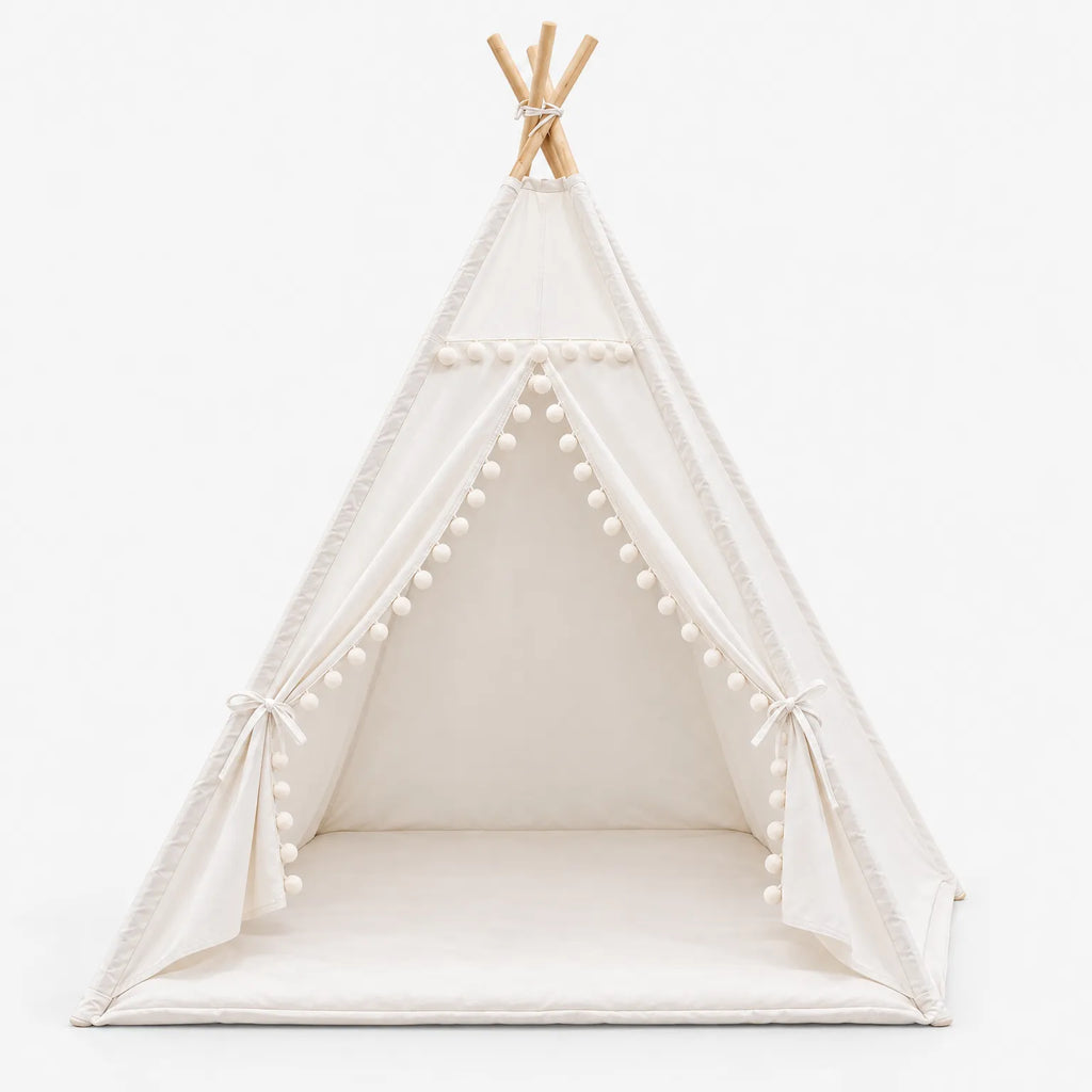 Trellis - Foldable Indoor And Outdoor Play Tent Setting Up A Quiet Reading Corner