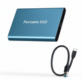 Portable SSD with USB cable