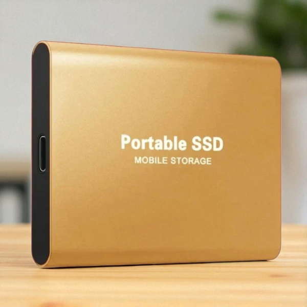 Portable SSD with USB cable