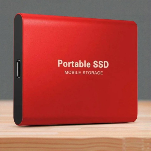 Portable SSD with USB cable