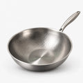 Varniko - Flat-Bottom Textured Cooking Wok Flash-Frying Crunchy Vegetables Over High Heat