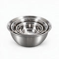 Veldari - Nesting Round Food Prep Bowls Whisking Dressings And Batters