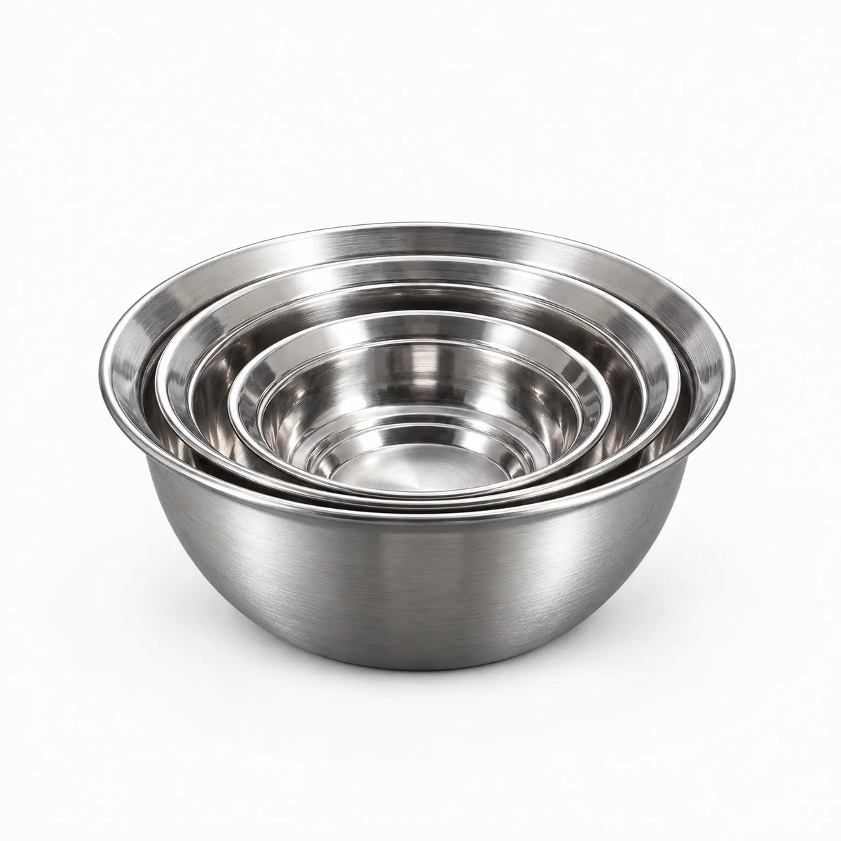 Veldari - Nesting Round Food Prep Bowls Whisking Dressings And Batters