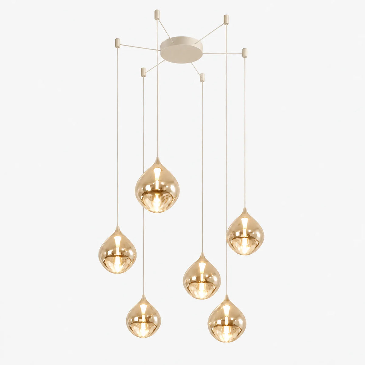 Vesperia - Multi-Shade Pendant Light Dining Room Lighting