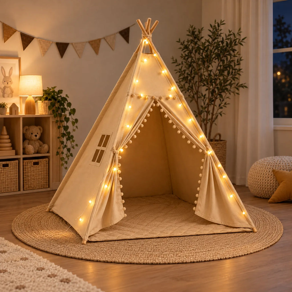 Vildor - Childrens Indoor Playhouse Tent Setting Up An Indoor Reading Space