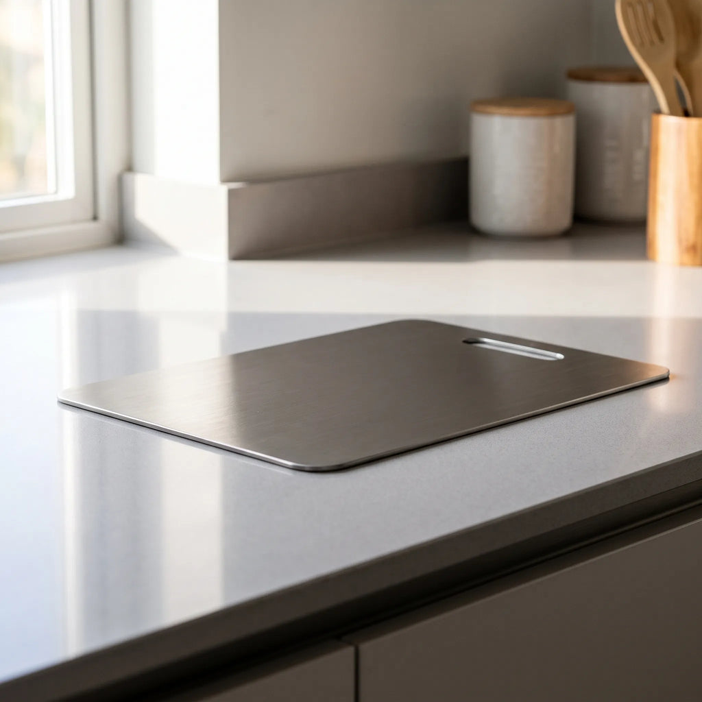 Vollaris - Sleek Modern Kitchen Chopping Board Slicing Fresh Vegetables
