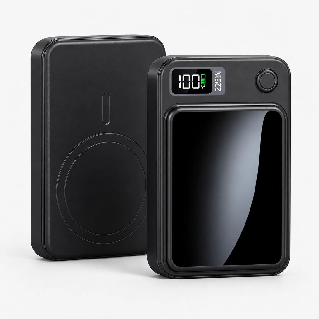 Voltrax - Compact Wireless Power Bank Charging Smartphones On The Go