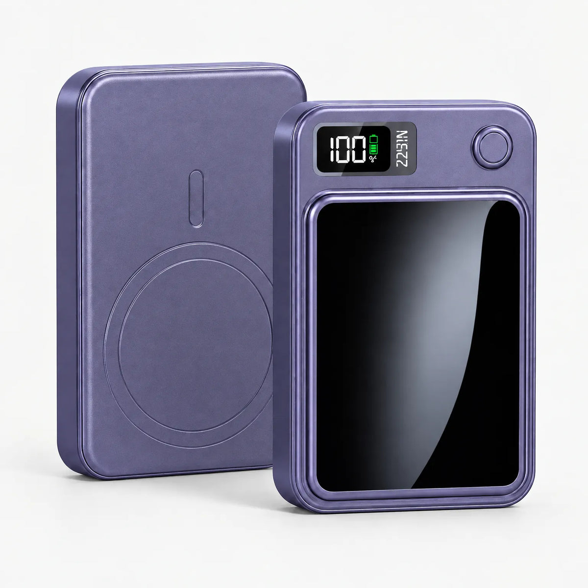 Voltrax - Compact Wireless Power Bank Charging Smartphones On The Go