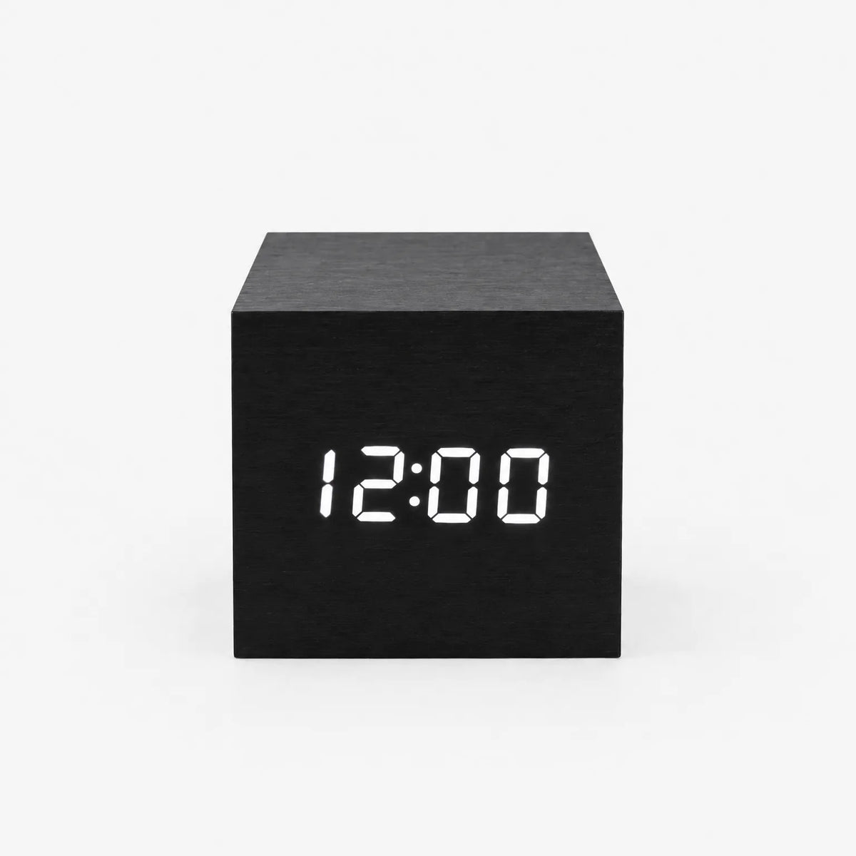 Voxcube - Minimalist Cube Led Alarm Clock Checking The Time