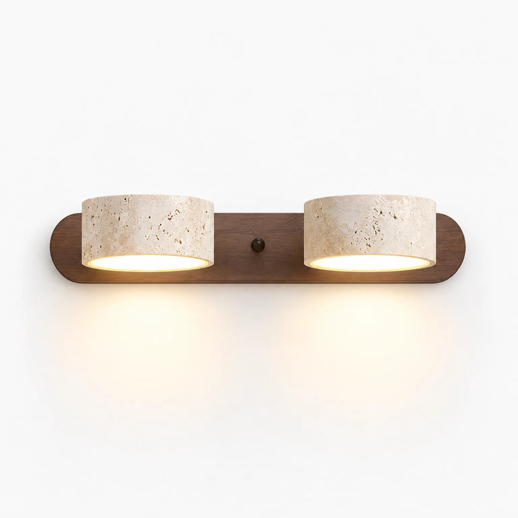 Zantor - Rotatable Wall Light Sconce Fixture Illuminating Bathroom Mirrors With A Soft Ambient Glow