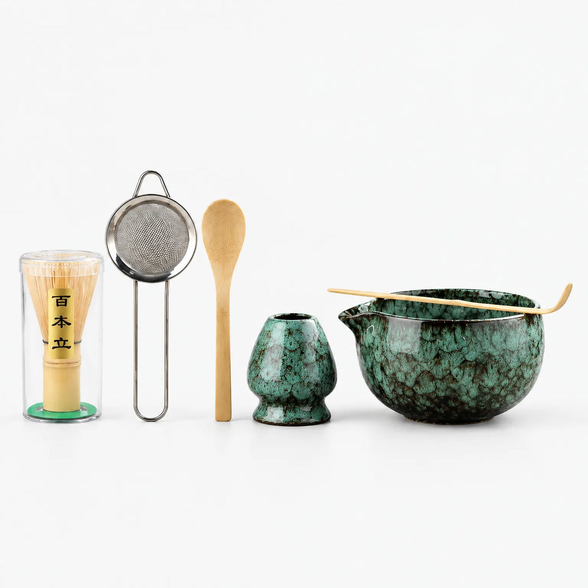 Zenita - Six-Piece Matcha Set Preparing Authentic Matcha