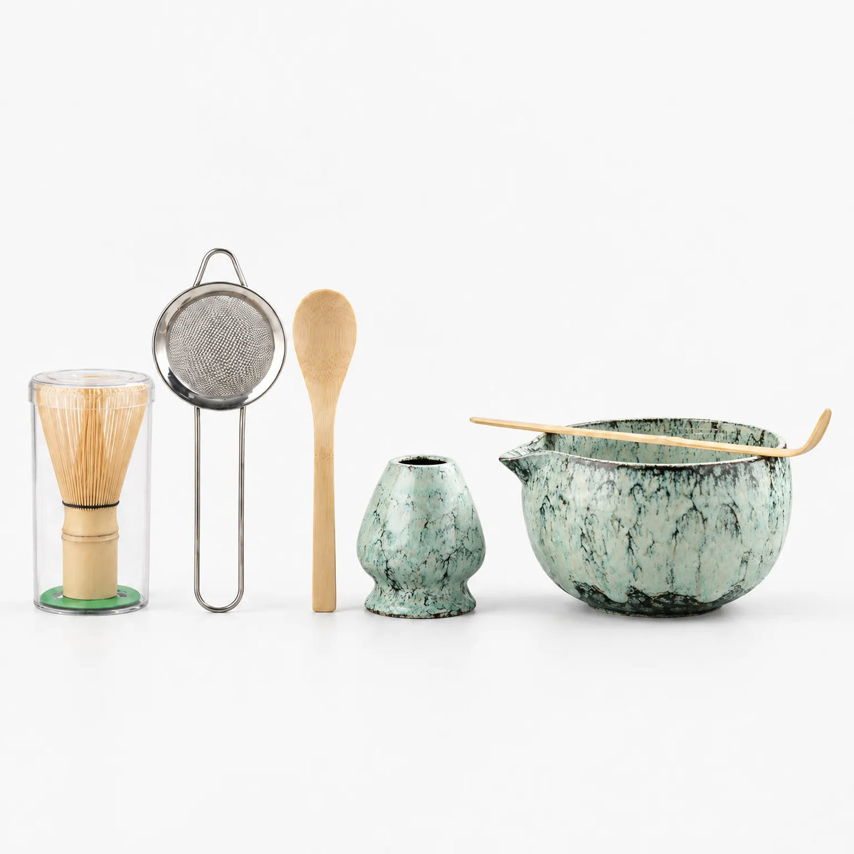 Zenita - Six-Piece Matcha Set Preparing Authentic Matcha