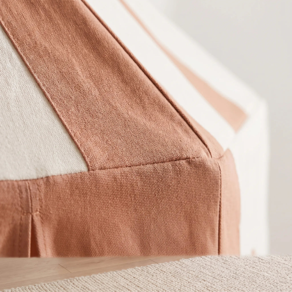 Zento - Striped Indoor Children's Play Tent Creating A Quiet Reading Corner