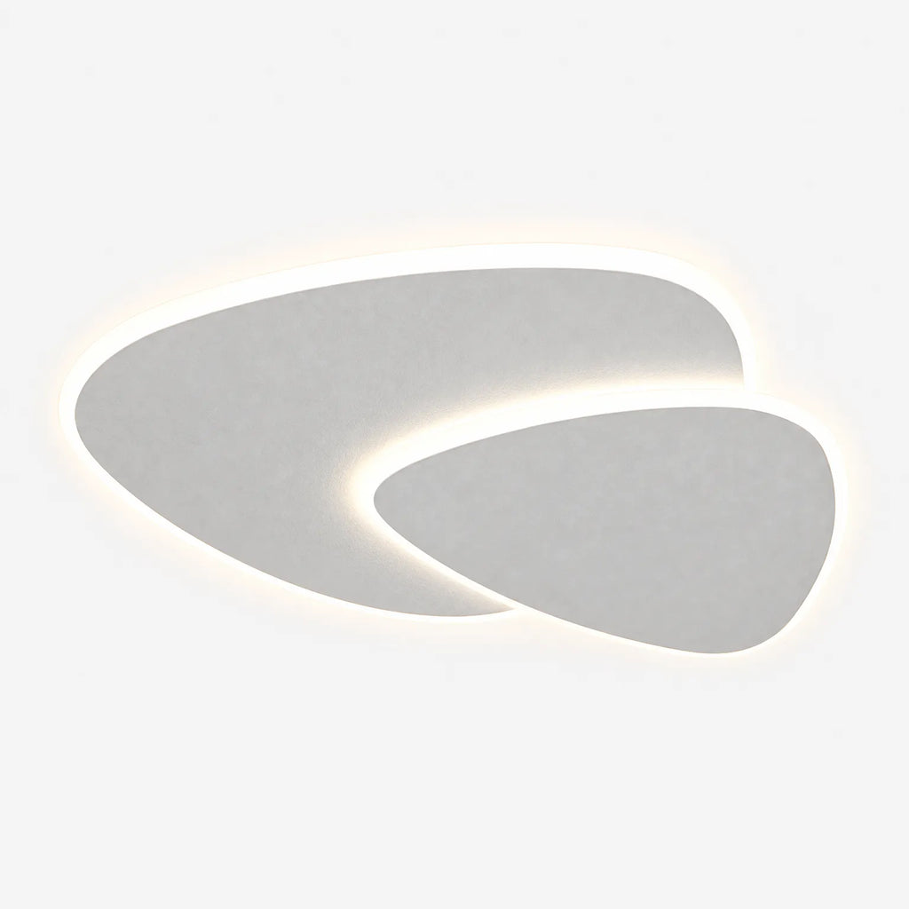 Zephyr - Modern Flush Mount Ceiling Light Illuminates Living Spaces