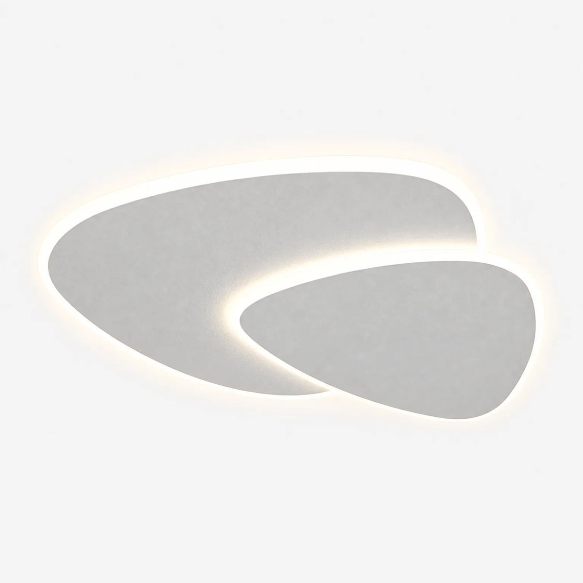 Zephyr - Modern Flush Mount Ceiling Light Illuminates Living Spaces