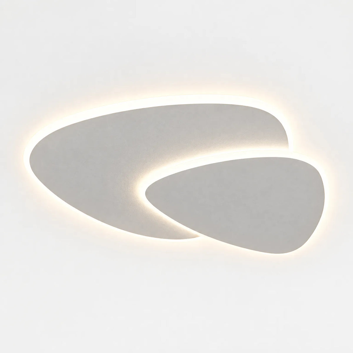 Zephyr - Modern Flush Mount Ceiling Light Illuminates Living Spaces