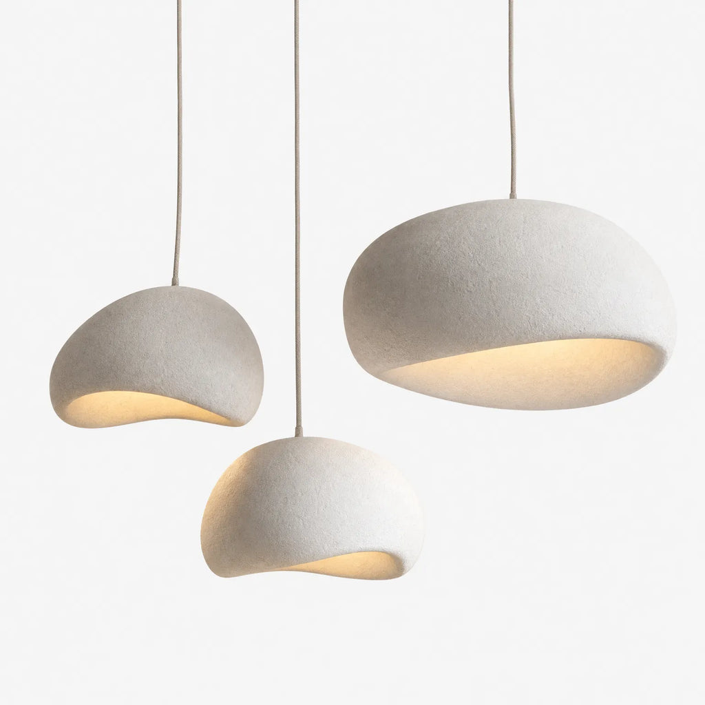 Zovranth - Mushroom Pendant Light Illuminating Living Areas