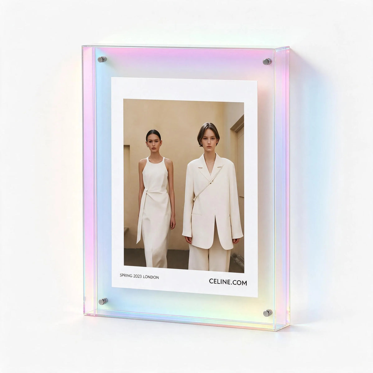Zyphex - Modern Minimalist Display Picture Frame Displaying Family Photographs