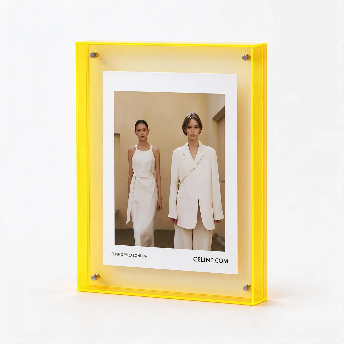 Zyphex - Modern Minimalist Display Picture Frame Displaying Family Photographs