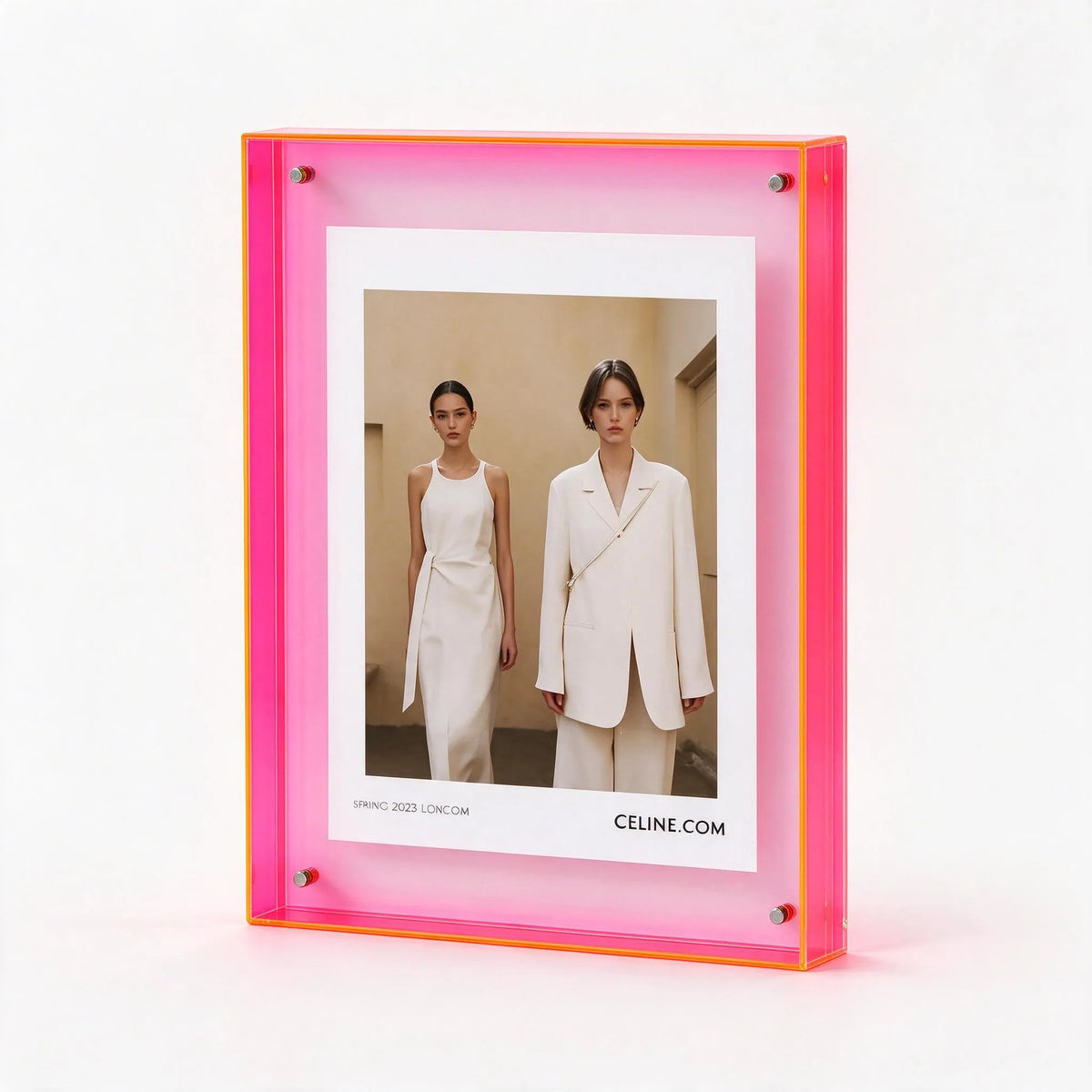 Zyphex - Modern Minimalist Display Picture Frame Displaying Family Photographs