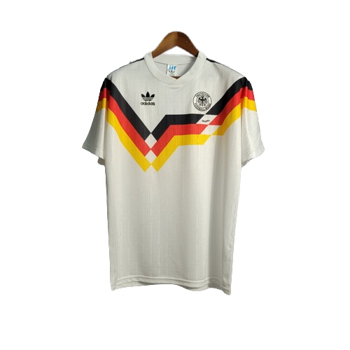 White Germany 1990 football shirt with Matthäus 10 back print