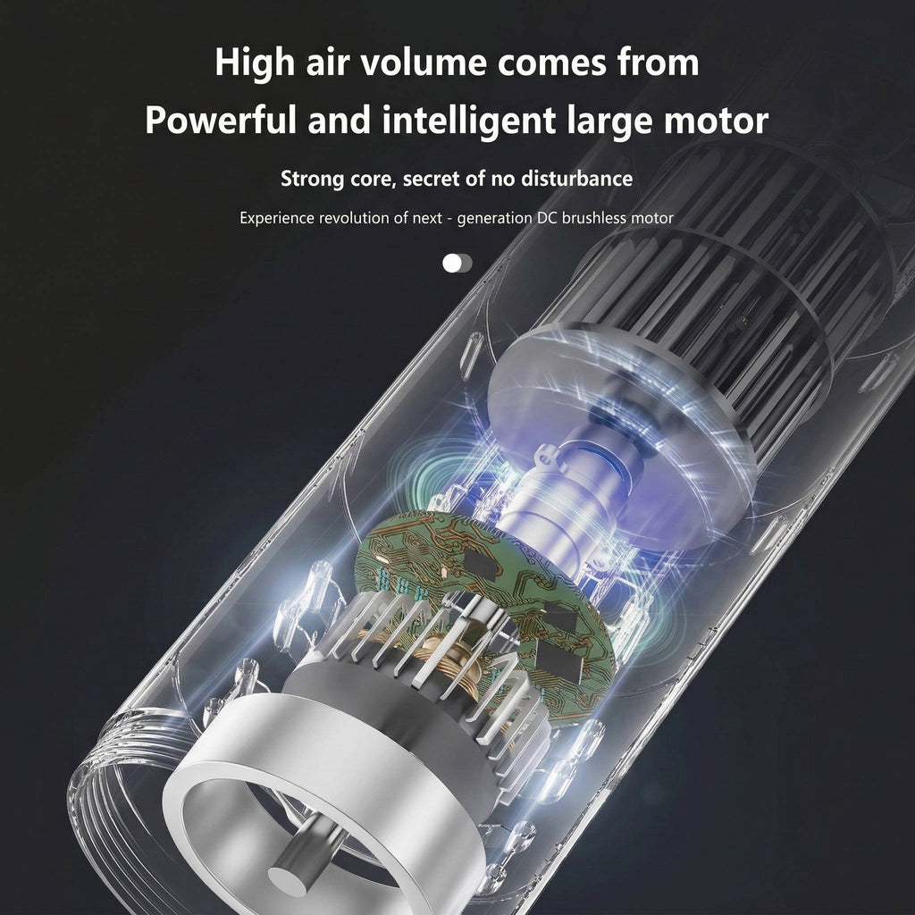 Grey tower air cooler with front vents and circular base