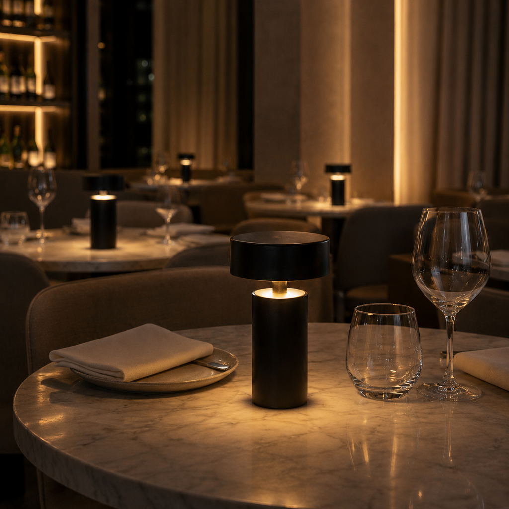 Rechargeable LED portable table lamp