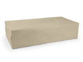 Beige rectangular ice chest cover