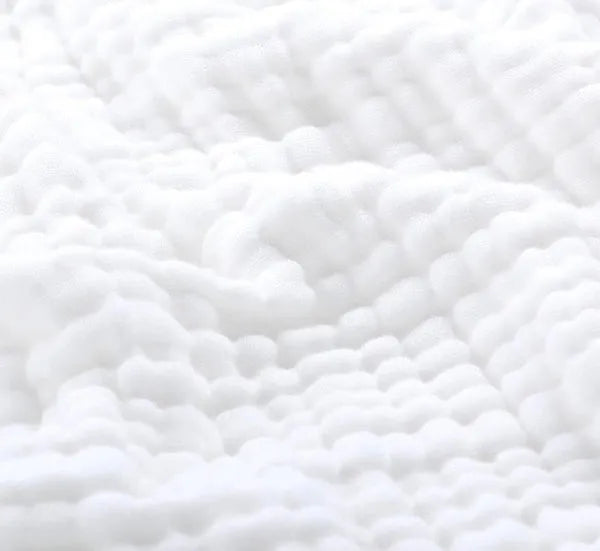 Soft textured blanket with a raised rippled surface